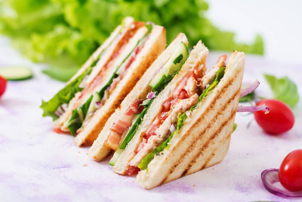 Aloo Vegetable Sandwich