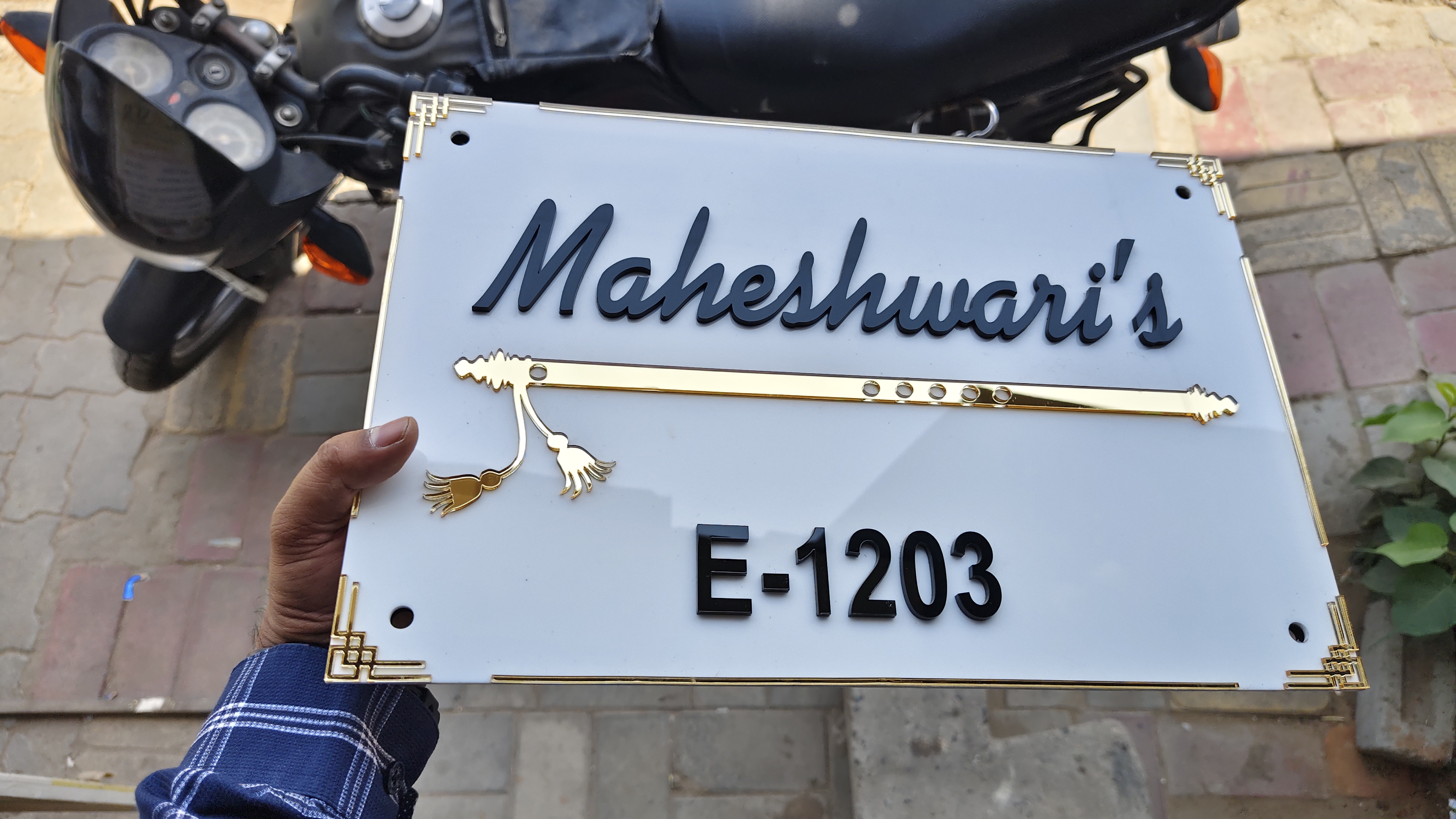 Acrylic name plate